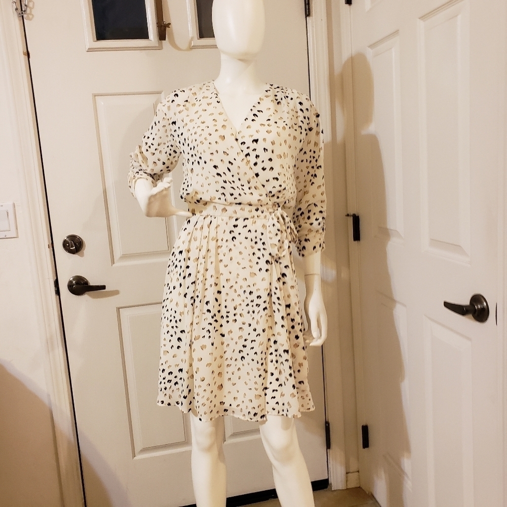 Habitual Arabella printed wrap dress size XS